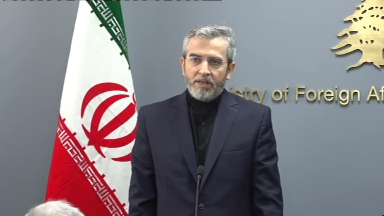 وزير الخارجية الإيرانية علي باقري كني